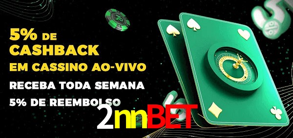 Promoções do cassino ao Vivo 2nnbet